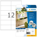HERMA Labels A4 105x48 mm white extra strong adhesion paper matt 300 pcs.