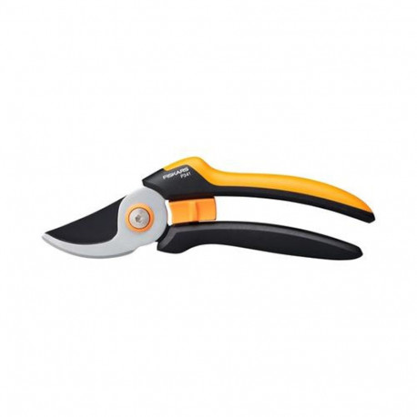 Fiskars Solid L P341 pruning shears Bypass Black, Orange