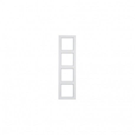 Hager 10146099 wall plate/switch cover White