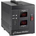 PowerWalker AVR 2000/SIV voltage regulator 2 AC outlet(s) 230 V Black