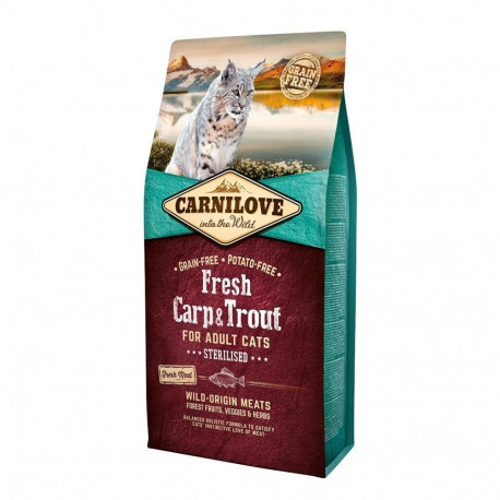 Carnilove Fresh Carp & Trout for Sterilised kassitoit 6 kg