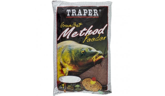 Groundbait TRAPER Method Feeder Strawberry 750g