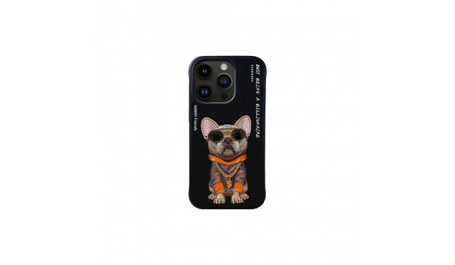 Nimmy Glasses Cool Case for iPhone 15 Pro Max - Black