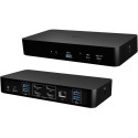 "I-TEC Universal Intelligent Dual Display DS 2xHDMI 2xDP 1xGLAN 2xUSB-C Gen2 3xUSB-A Gen2"