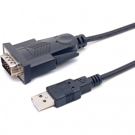 "Equip Adapter USB-A -> Seriell RS232-DB9 St/St 1.50m sw"