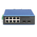 "Digitus 8+2P Industrial Fast Ethernet PoE Switch"