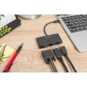 "USB-C Grafik-Adapter DIGITUS Display Port/HDMI/VGA"