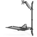 "Digitus DA-90372 Flexibler Steh-/ Sitz-Arbeitsplatz zur Wandmontage"