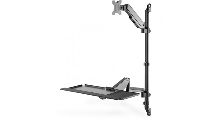 "Digitus DA-90372 Flexibler Steh-/ Sitz-Arbeitsplatz zur Wandmontage"