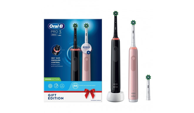 "Oral-B Pro 3 3900 Duo *schwarz/pink*"
