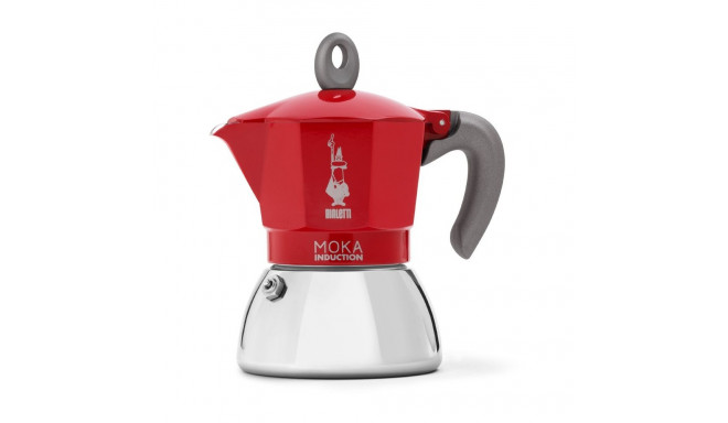 "Bialetti Mokka-Kanne 0,2 l Moka Induktion rot"