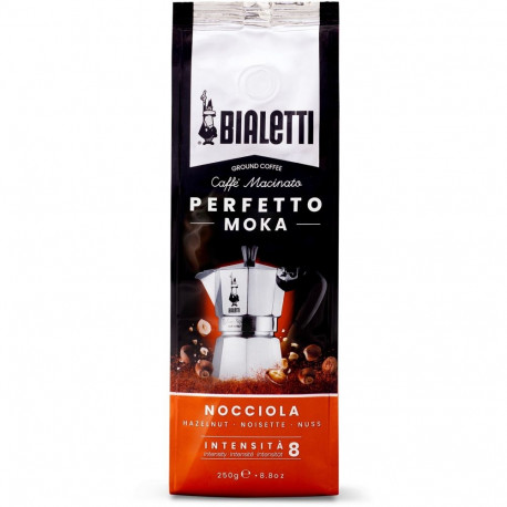 "Bialetti Perfetto Moka hazelnut gemahlen 250 g"
