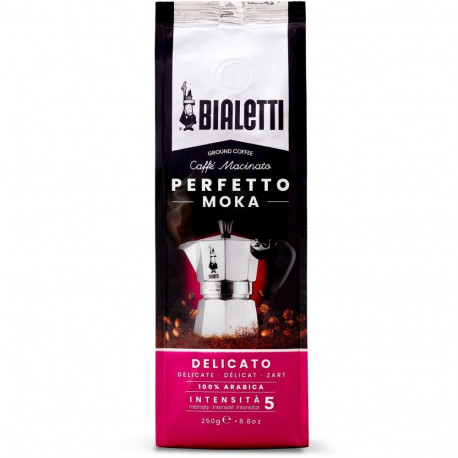 "Bialetti Perfetto Moka Delicato gemahlen 250 g"