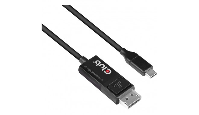 "Club3D Kabel USB 3.1 Typ C > DP 1.4 8K60Hz UHD 1.8m St/St"