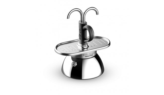 "Bialetti Mokka-Kanne 0.8 l Mini Express silber"