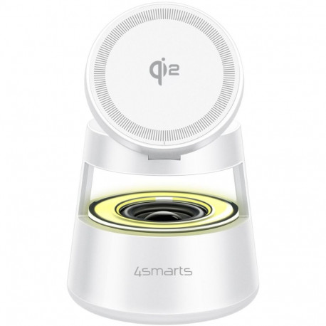 "4smarts Qi2 Ladestation Aura Sound wei"