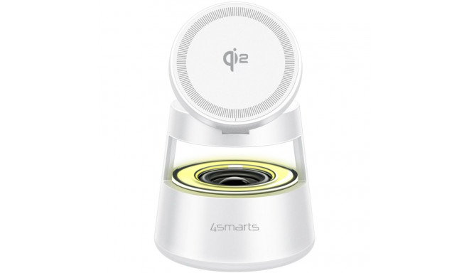 "4smarts Qi2 Ladestation Aura Sound wei"