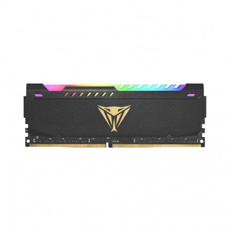 "32 GB Patriot DIMM 3200 (2x 16 GB) Dual-Kit (schwarz, PVSR432G320C8K, Viper Steel RGB, INTEL XMP)"