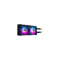 "K Cooler GIGABYTE AORUS WATERFORCE X 280 All-in-one Liquid Cooler with Circular LCD Display Black"