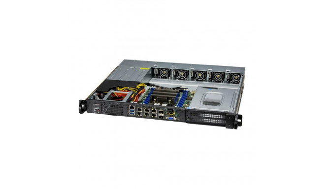 "Barebone Server Supermicro 1U 2 internal fixed 2.5"" SATA drive 2x800W"