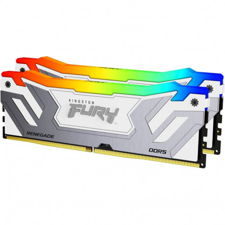 "KINGSTON 48GB 8400MT/s DDR5 CL40 CUDIMM Kit of 2 FURY Renegade RGB White XMP"