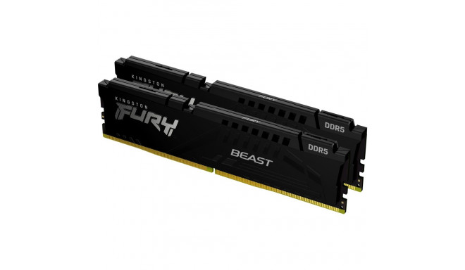 "KINGSTON 32GB 6000MT/s DDR5 CL36 DIMM Kit of 2 FURY Beast Black EXPO"