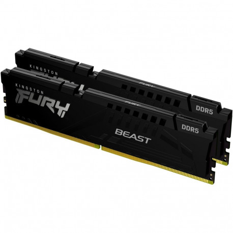 "KINGSTON 32GB 6400MT/s DDR5 CL32 DIMM Kit of 2 FURY Beast Black XMP"