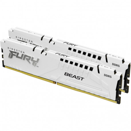 "KINGSTON 32GB 6000MT/s DDR5 CL30 DIMM Kit of 2 FURY Beast White EXPO"