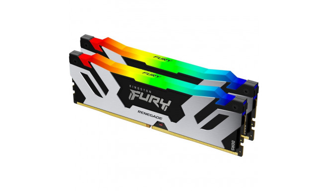 "KINGSTON 96GB 6400MT/s DDR5 CL32 DIMM Kit of 2 FURY Renegade RGB XMP"