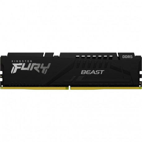 "KINGSTON FURY Beast 64GB 6000MT/s DDR5 CL40 DIMM Kit of 4 Black XMP"