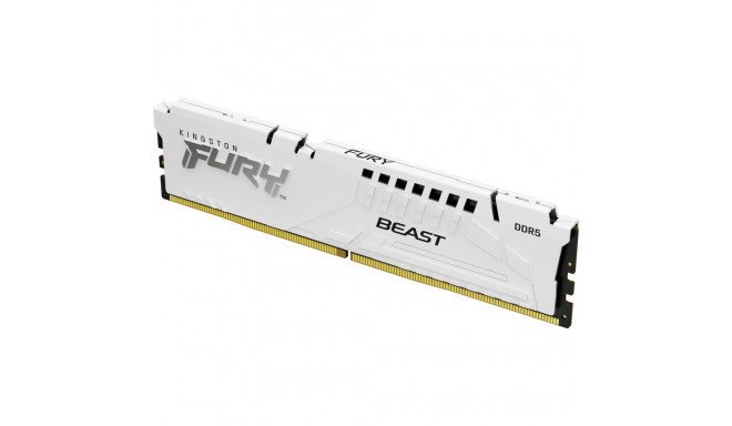 "KINGSTON FURY Beast 16GB DIMM DDR5 5200MT/s DDR5 CL36 White EXPO"