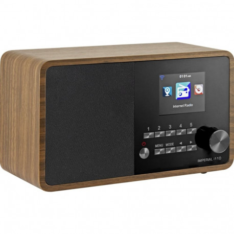 "DABMAN i110 WLAN-Internet-Radio + Media-Player-Funktion. Holz"