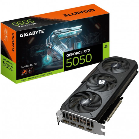 "RTX 5050 8GB Gigabyte Gaming OC 8GB GDDR6"