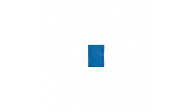 "Herlitz Notizheft my.book flex A4 PP 2x 40Bl. kar/lin blau"