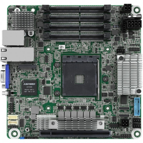"ASRock Mainboard X570D4I-2T mini-ITX Sockel AM4 Single"