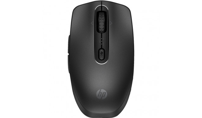 "HP Maus 695 Maus 7 Tasten kabellos Qi-Charging Schwarz"