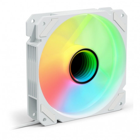 "120mm Sharkoon SHARK Mirror RGB PWM White"