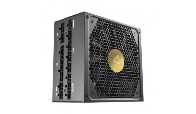 "1300W Sharkoon REBEL P30 Gold 1300W ATX3.0 (schwarz, 1x 12VHPWR, 8x PCIe, Kabel-Management, 1300 Wa