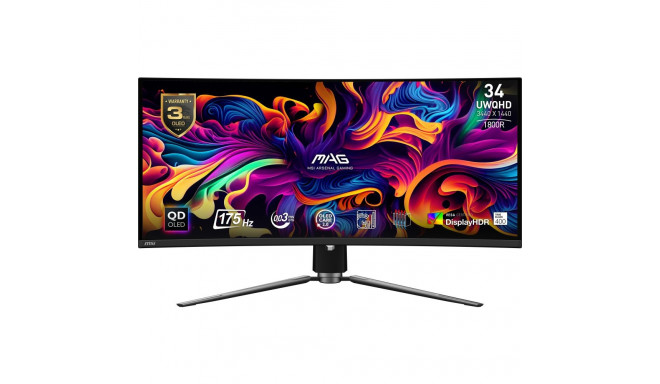 "MAG 341CQPDE Curved Gaming Monitor 86.82cm (34.18"""")"