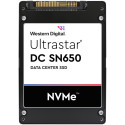 "M.2 2.5Zoll WESTERN DIGITAL Ultrastar DC SN650 SSD U.3 15MM 7680GB 6.4cm PCIe TLC RI-1DW/D BICS5 IS
