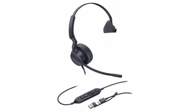 "Yealink Headset UH42 Mono Teams USB-C/A"