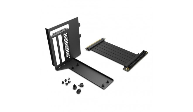 "Sharkoon Rebel C Series VGC-Kit 4.0 Halterung mit Riserkabel (schwarz, fr Rebel C50 ATX-Gehuse)"