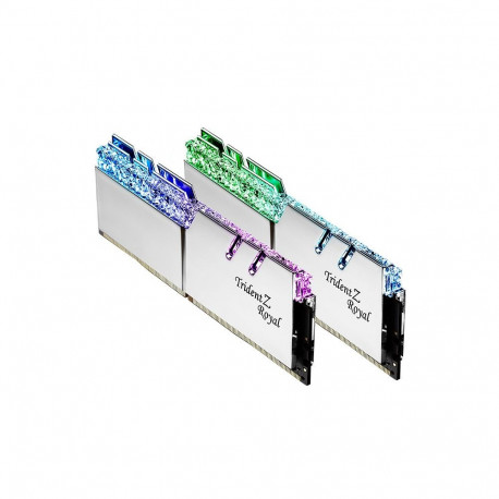 "32 GB DIMM 3600(2x 16 GB)Dual-Kit(silber. F4-3600C16D-32GTRSC. Trident Z Royal. INTEL XMP)"