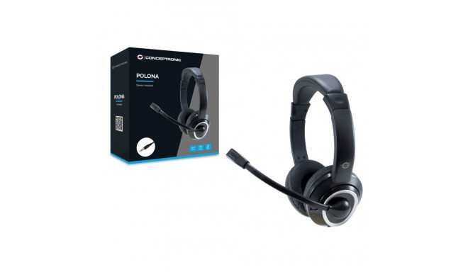 "CONCEPTRONIC Headset Klinke Mikro,int.Bed.Stereo 2.0m sw"