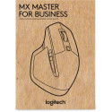 "Logitech MX Master Mouse RF schwarz.Bluetooth.1000dpi.OEM"