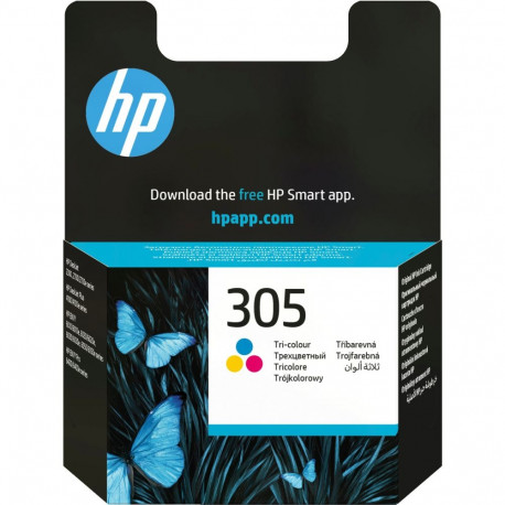 "HP 305 Tri-color Original Ink Cartridge"