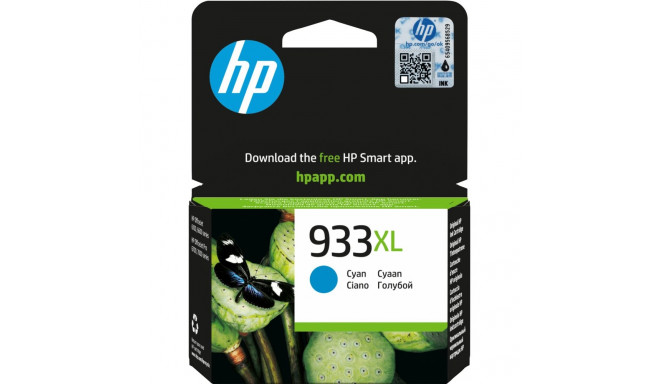 "HP 933XL original Ink cartridge CN054AE BGX cyan high capacity 825 pages 1-pack Officejet"