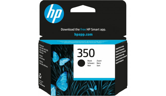 "HP 350 original Ink cartridge CB335EE UUS black low capacity 4.5ml 200 pages 1-pack"