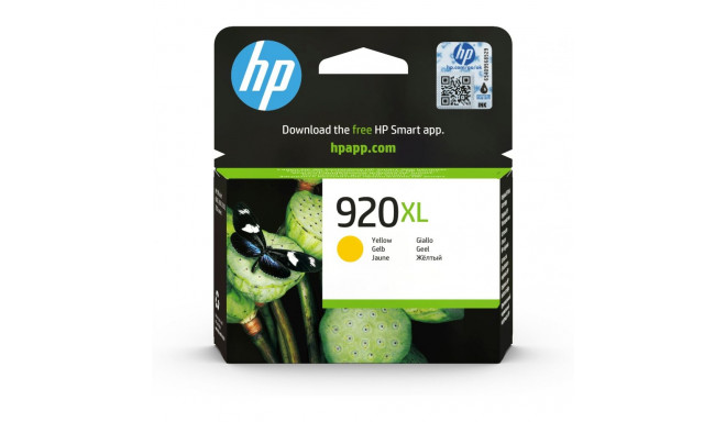 "HP 920XL original Ink cartridge CD974AE BGX yellow high capacity 700 pages 1-pack"