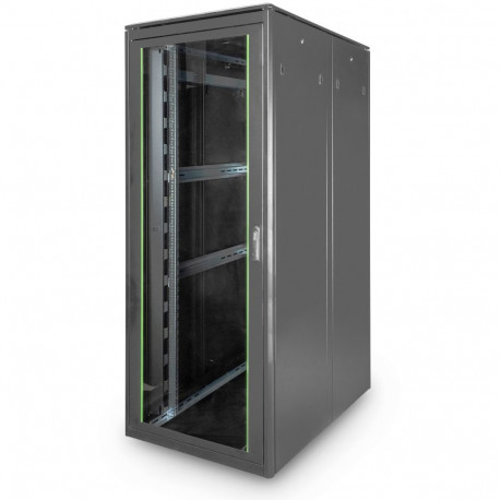 "DIGITUS Netzwerkschrank Unique 42HE 2053x800x1200mm schwarz (Speditionsversand)"